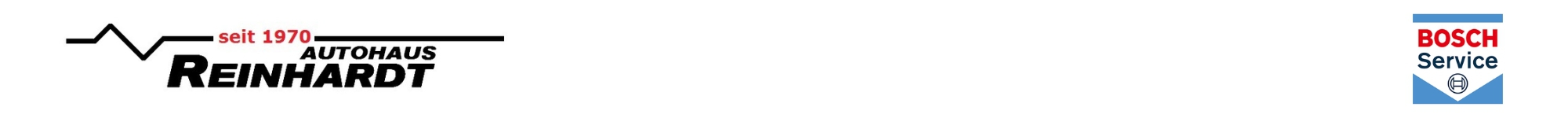 Logo Autohaus Reinhardt und Bosch Service in Uelsen